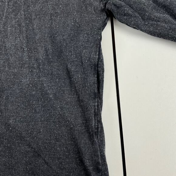 Anthropologie Pilcro Balloon Sleeve Button Pullover Washed Black Soft Blouse XS - Picture 9 of 9